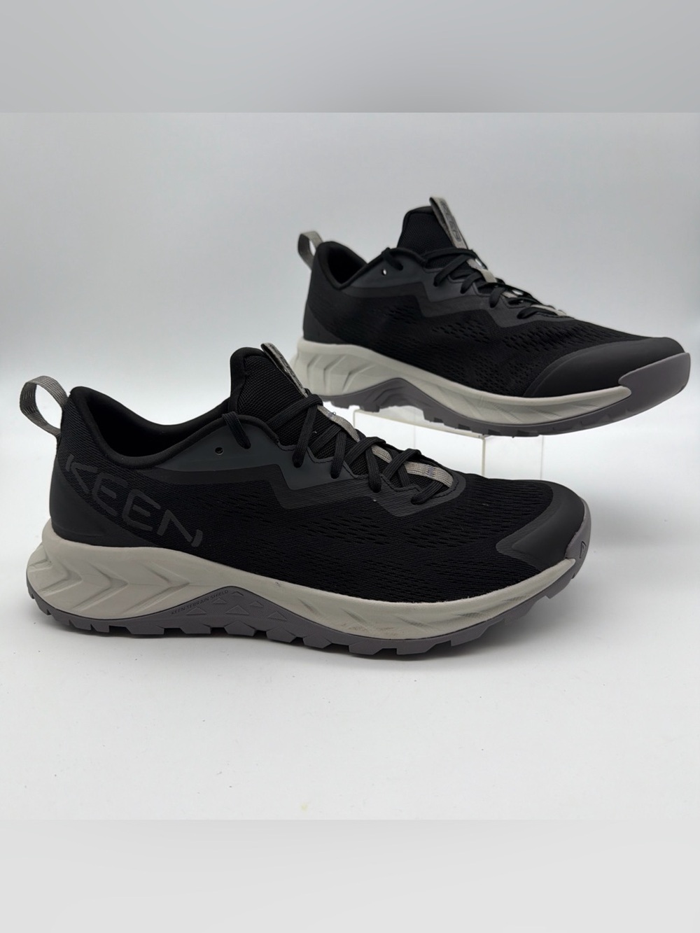 Keen Versacore Speed Shoes Mens 11.5 Black Low Top Hiking Trail Running Sneakers